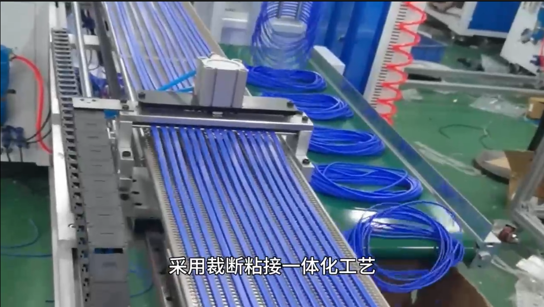 「視頻」全自動硅膠密封圈裁斷粘接一體機，解放生產(chǎn)力！